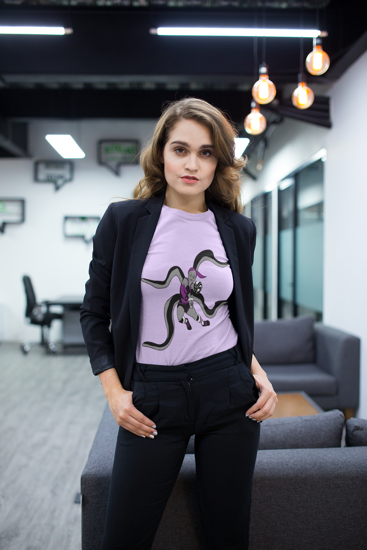 Meet Miss O.I. Gotchu the Octopus, libero and female leader of the all male special defensive team Volleybragswag unit. #shestheboss #volleybragswag #volleybragswaglovesliberos