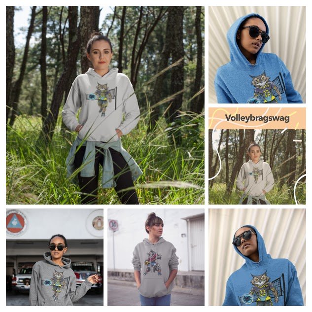 Ollie the Owl t shirts are a part of the beast inspired volleyball playing animal images I created specifically to inspire opposite and right side hitters.
The opposite hitter specializes in playing on the right side of the court and is usually one of the team's best blockers, so they play opposite the setter on the court in zone 2.