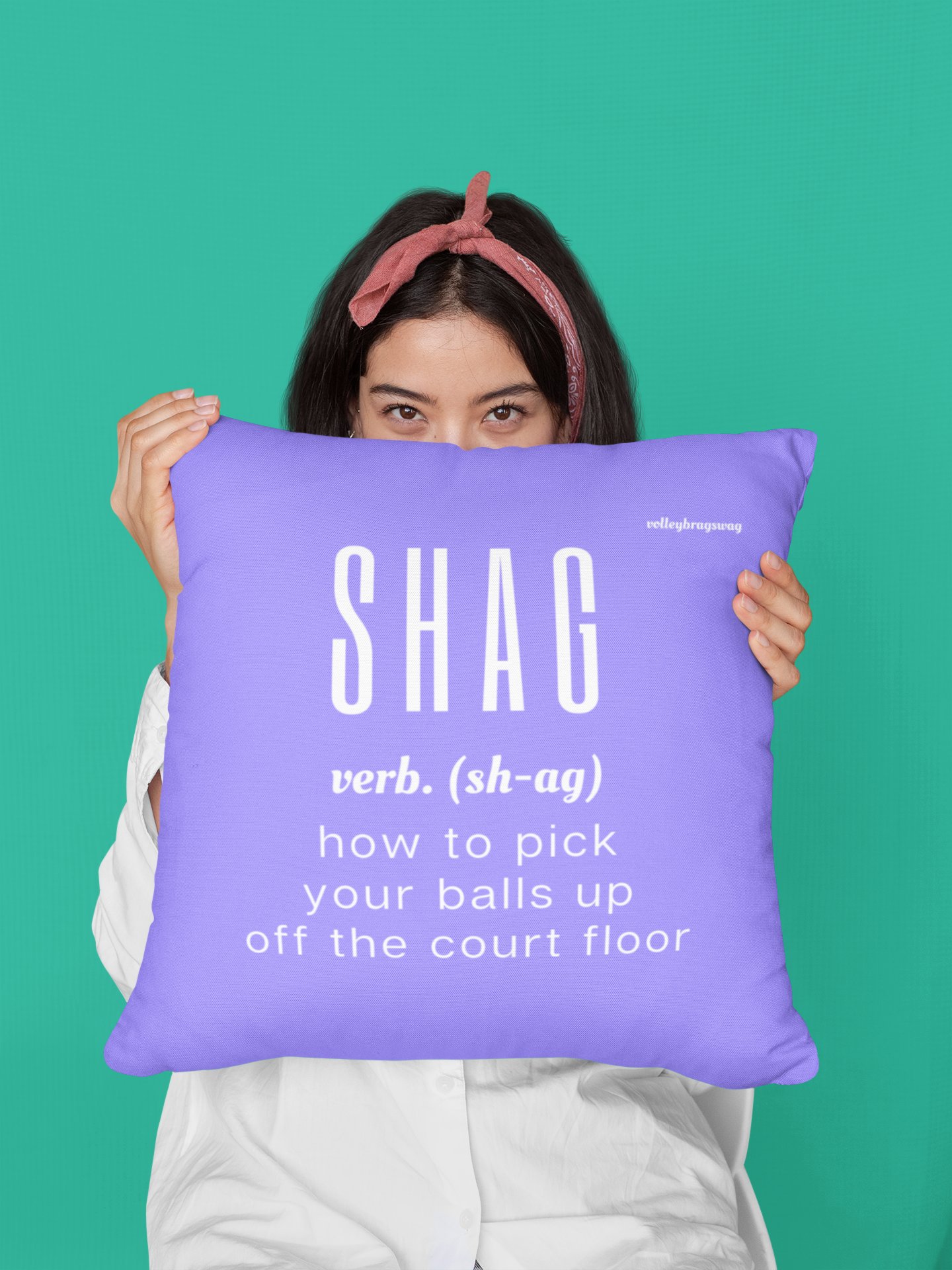 April Chapple, Elite Volleyball Coach, Launches a Hilarious Volleyball Pillow Line With Fun Tongue-in-Cheek Designs sure to make players and enthusiasts laugh.