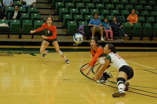 A List of Volleyball Terms To Know And Jargon For Liberos and Backrow Players:
Remember the goal of the team on defense is to keep the ball off their floor so, the players are set up to strategically cover areas at the net (RRaiderstyle)