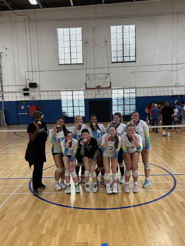 Sunday, April 19th I coached the SQUAD VBC Girls 18s team to a 5-0 finish and gold medal winning our bracket at the SCSN Girls -18s Championships.