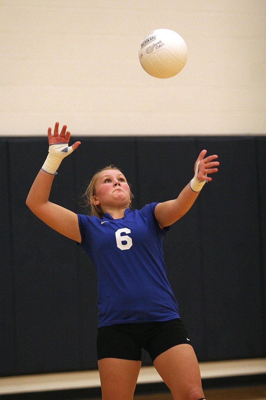 The overhand volleyball serve describes

what happens when a player tosses the ball with one hand about two feet up in the air
steps towards it, and
raises their other arm to perform a bow and arrow arm movement
