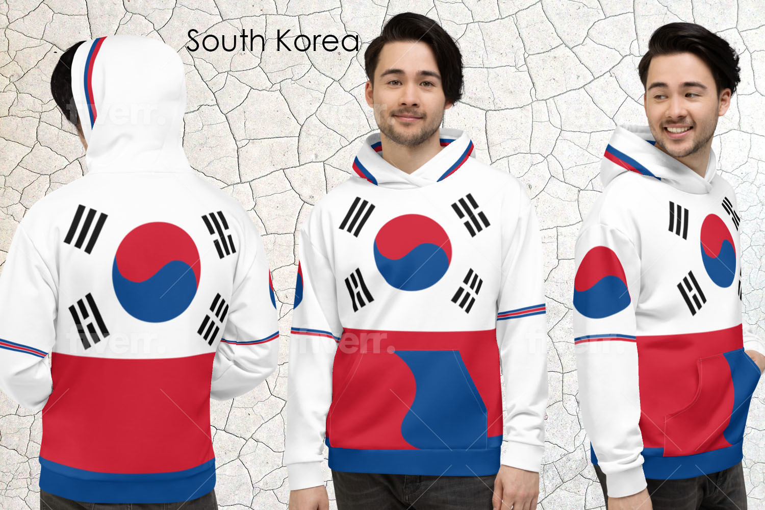 The National Flag of Korea Inspires Designs For Volleyball Outfits