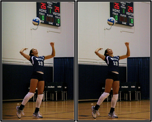 Your serve in volleyball. Our ten step checklist to a better volleyball serve. Photo by Michael E Johnston