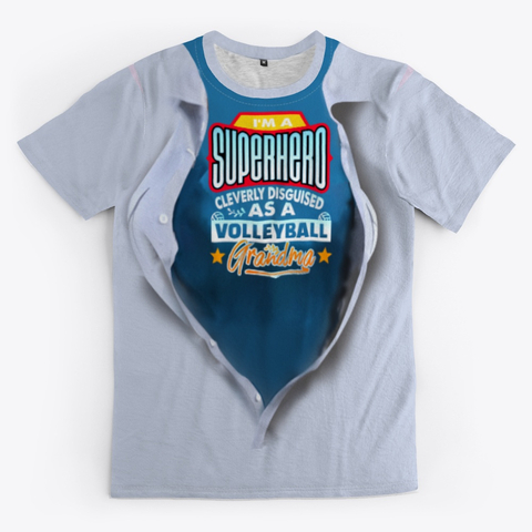 The Volleyball Grandma
Super Hero Volleyball Shirt White