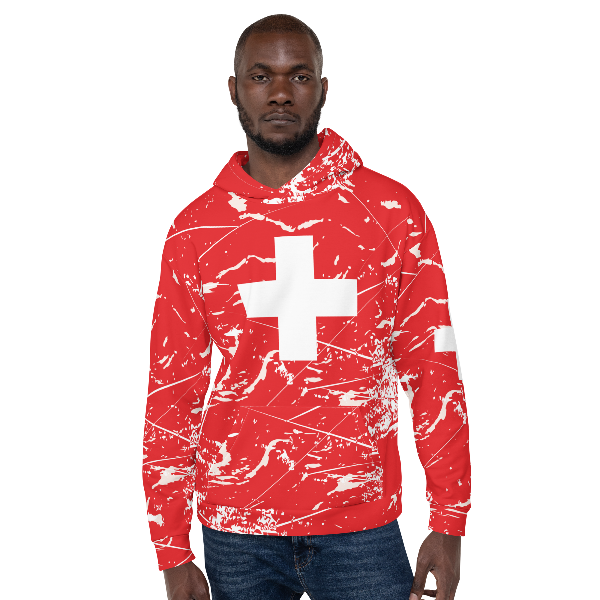My colorful Switzerland flag inspired unisex oversized volleyball team hoodies by Volleybragswag are now sold on ETSY!