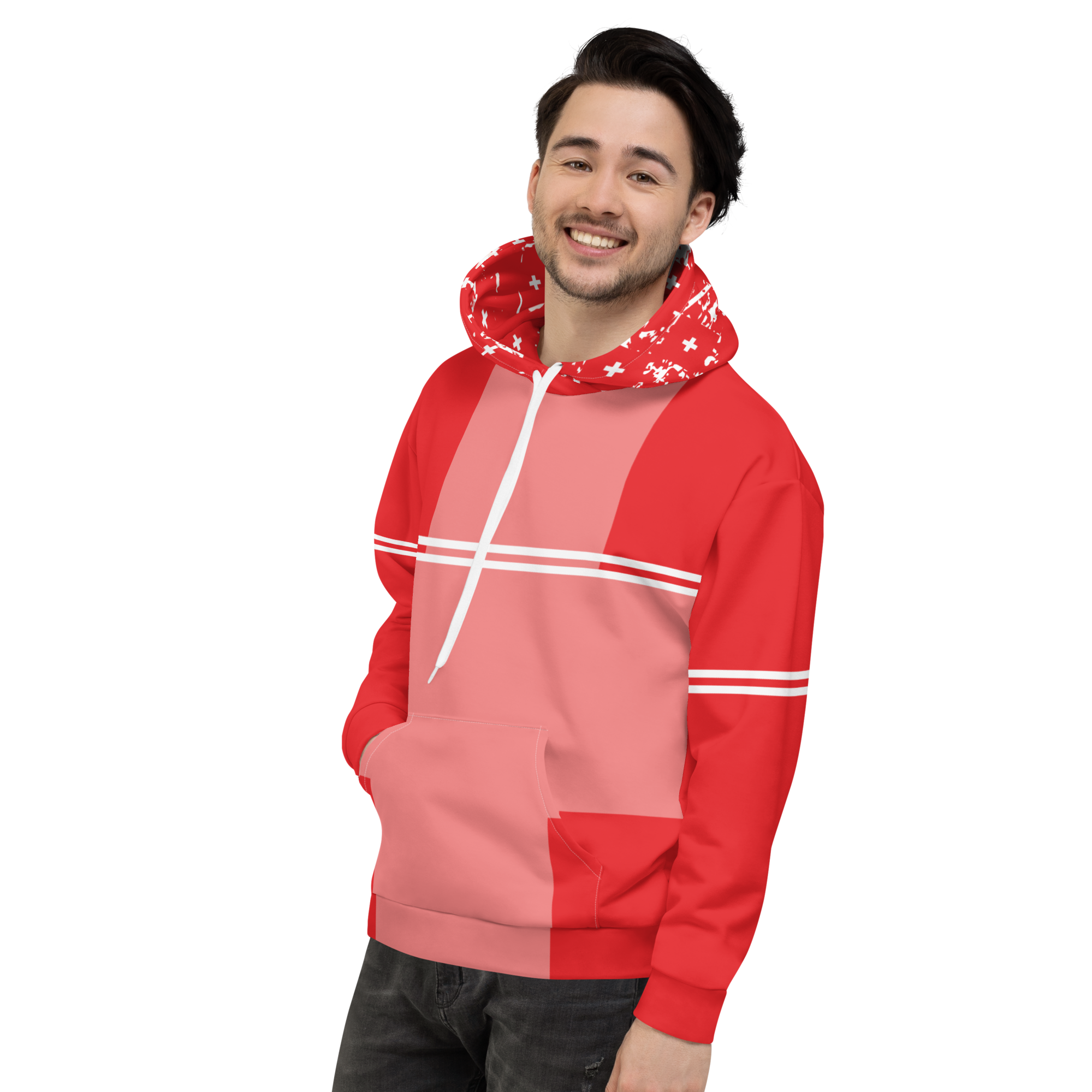 My colorful Switzerland flag inspired unisex oversized volleyball team hoodies by Volleybragswag are now sold on ETSY!