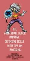 The Volleyball Block: Improve Defensive Skills With Tips on Blocking by April Chapple