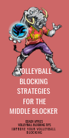 Volleyball Blocking Strategies For The Middle Blocker by April Chapple