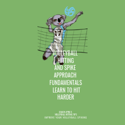 I Define Spiking And 16 Other Volleyball Attack Hit and Kill Terms: For right handers with a three step approach ...step with the left foot and keep arms in front of you.