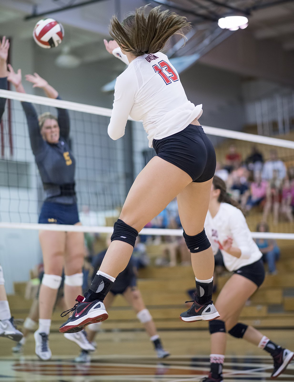 Learning to attack the imperfect set and to hit high off blocker's hands are two volleyball attack tips l coach to players who need effective hitting tactics.